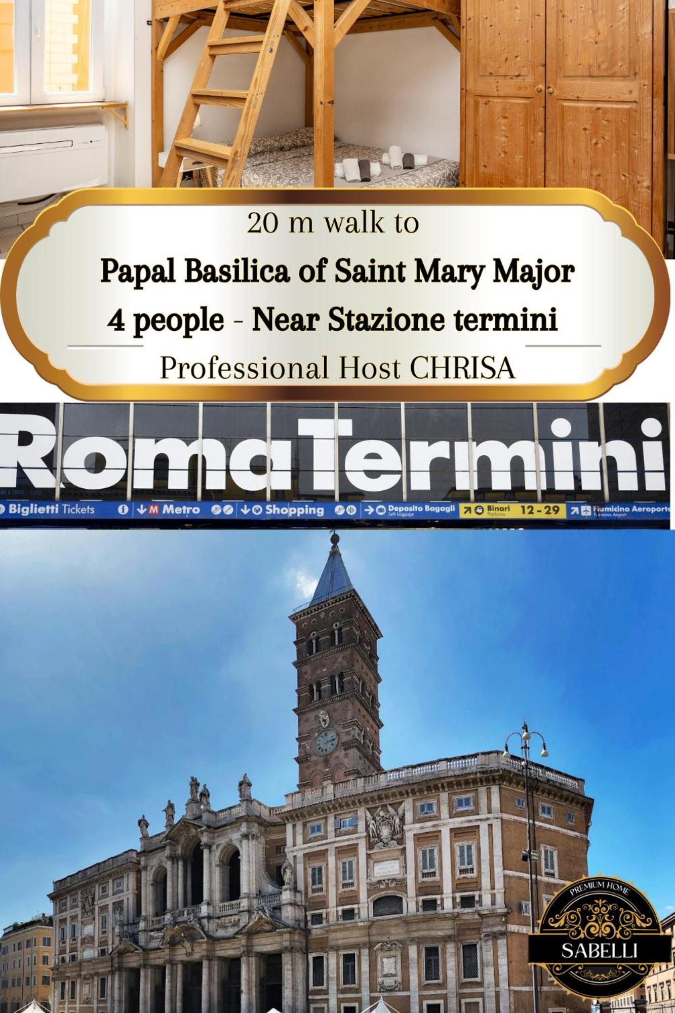 Santa Maria Maggiore's Near Termini Station Apartment